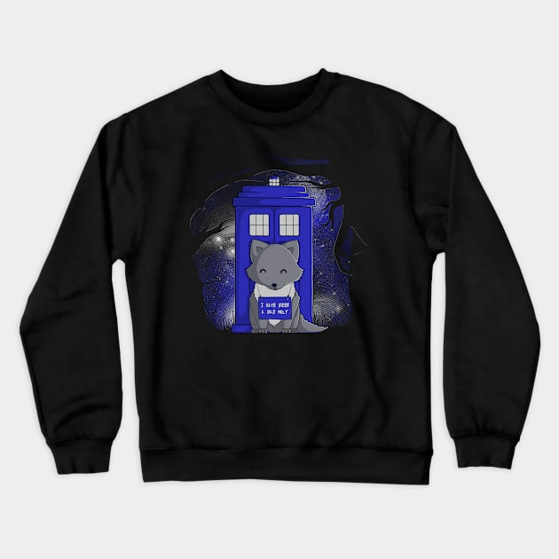 Bad Wolf Crewneck Sweatshirt by perdita00